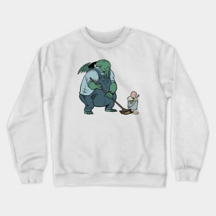 Cthulhu Janitor Crewneck Sweatshirt